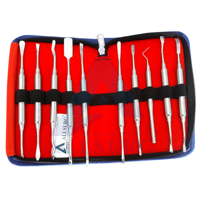 PERIOSTEAL ELEVATORS & BONE FILE KIT PREMIUM