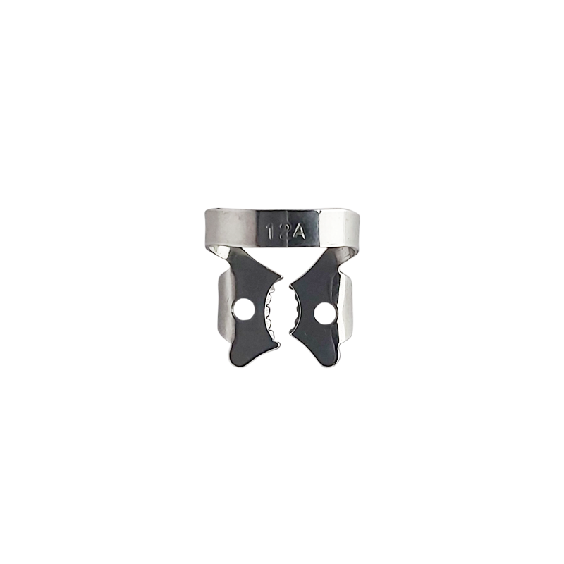 RIGHT MANDIBULAR MOLAR CLAMP WITH SERRATED JAWS