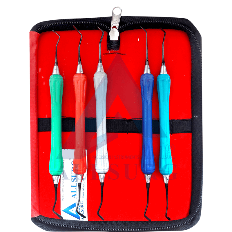 SILICONE COMPOSITE ANTERIOR SET OF 5 IN BAG